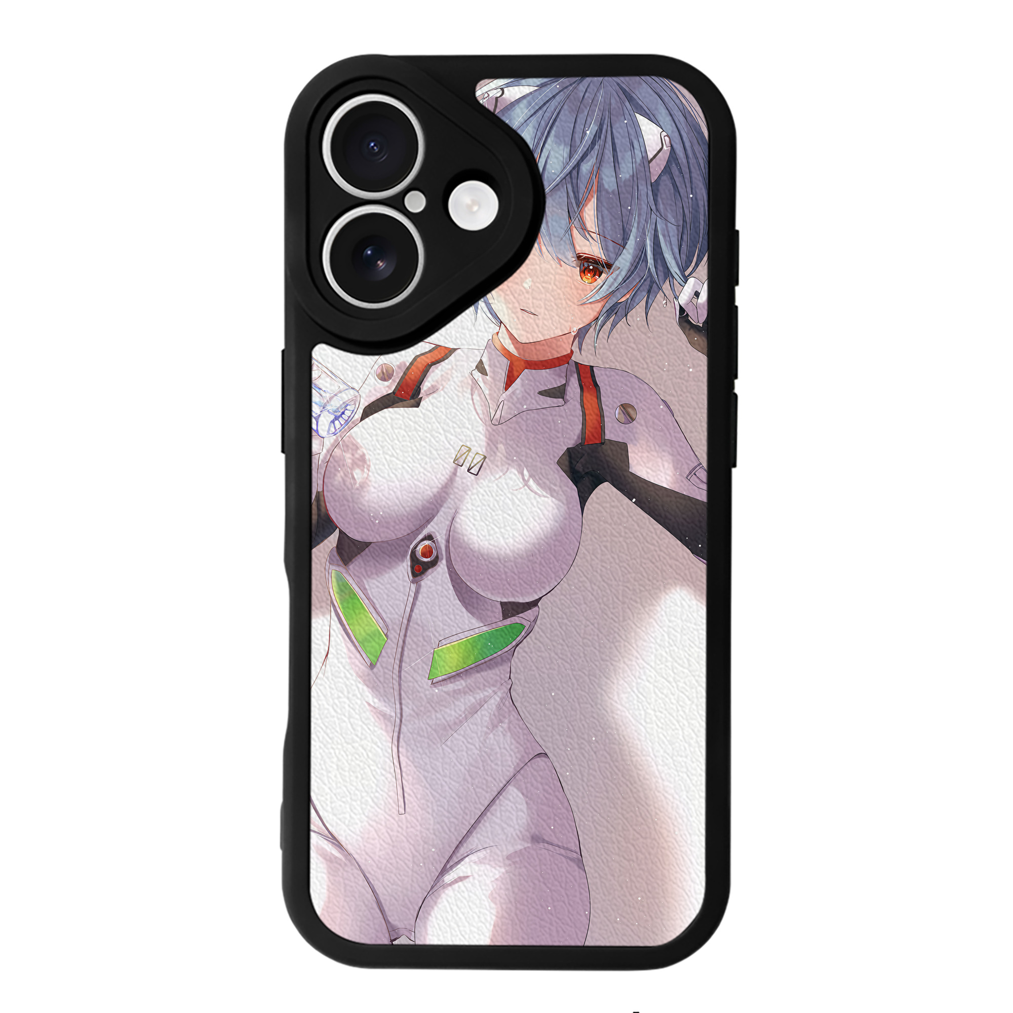 （画像用） EVA 新世紀エヴァンゲリオン 【iPhone 16シリーズ対応】シリコンスマホケース（レザー調） 材質：シリコン